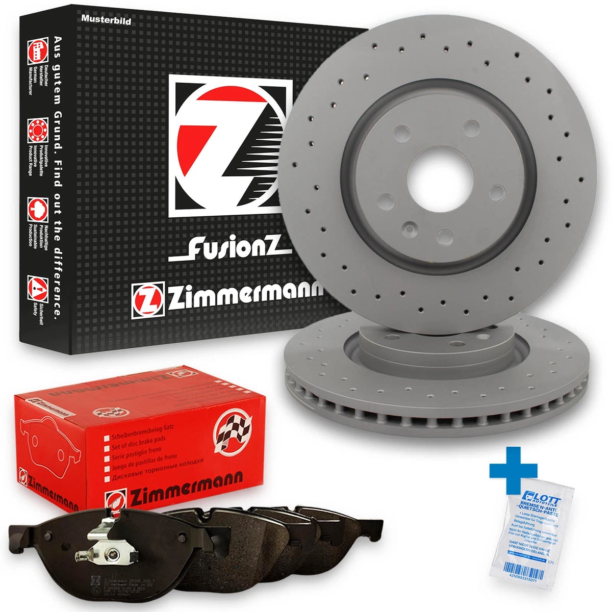 Гальмівні диски та колодки Zimmermann для MERCEDES-BENZ E-CLASS T-Model (S212) – Доступный для загрузки каталог тормозных колодок для автомобилей