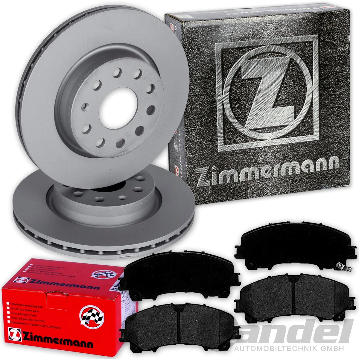 Надійні гальмівні диски і колодки Zimmermann для Mercedes E-Class T-Model (S213)