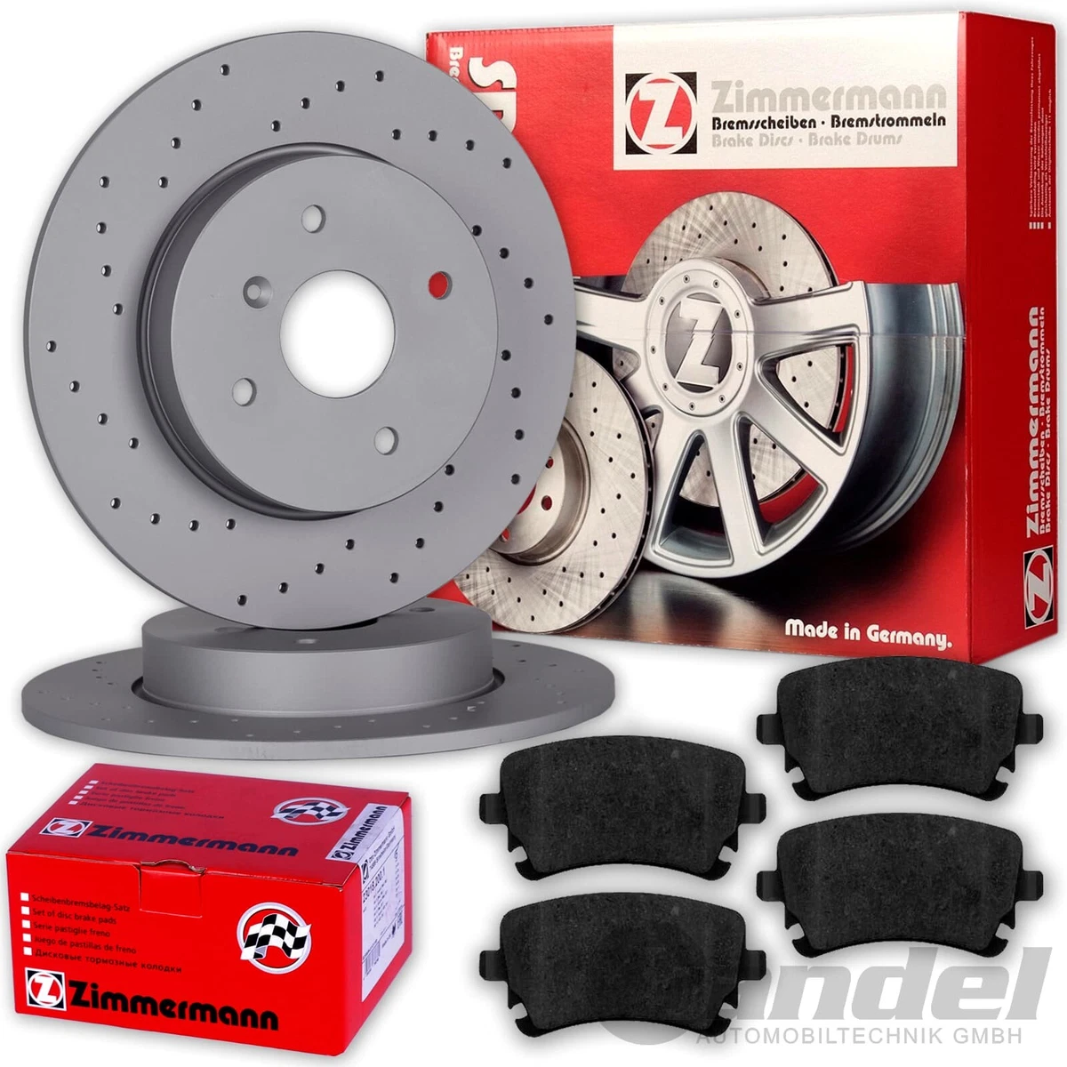 Гальмівні системи Zimmermann для SKODA SUPERB III (3V3) 1.4 TSI — Надійність і безпека