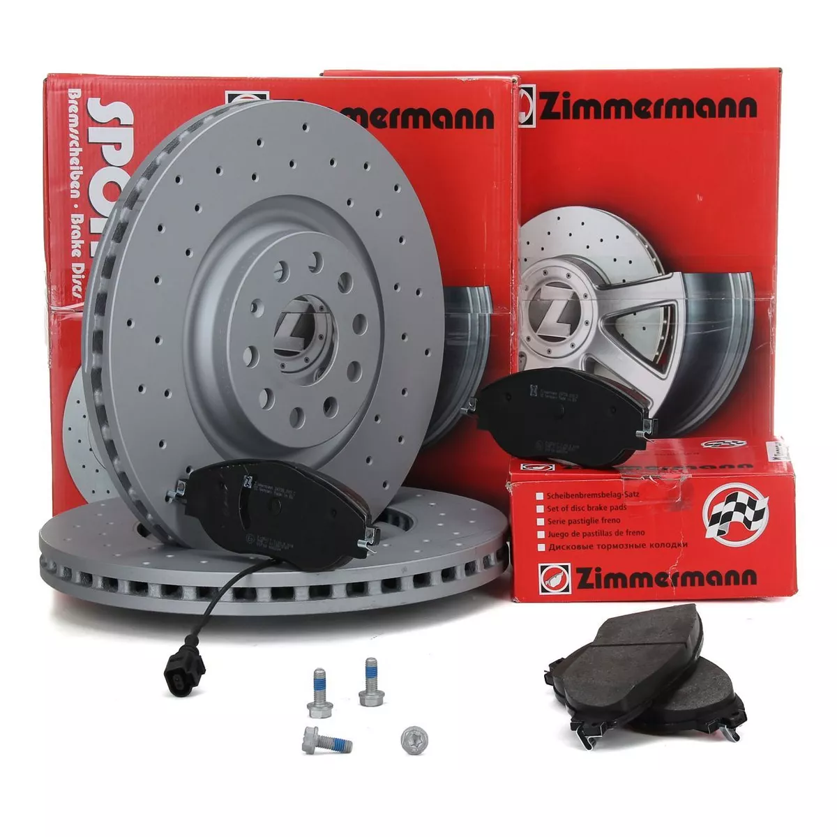 Кращі гальмівні диски та колодки Zimmermann для VW LT 28-46 II