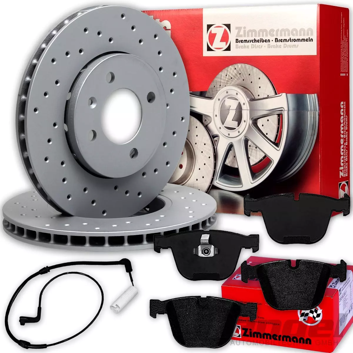 Гальмівні колодки та диски Zimmermann для VW T-CROSS 1.6 TDi