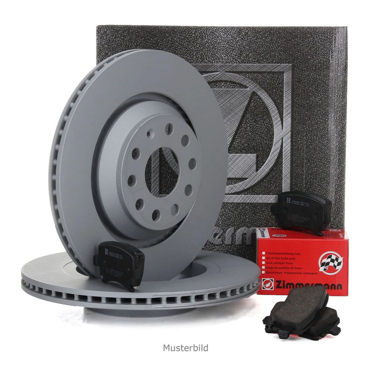 Гальмівні колодки та диски Zimmermann для VOLVO V60 I (155, 157) D5