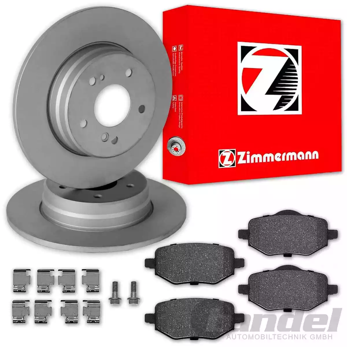 Гальмівні колодки та диски Zimmermann для VW T-CROSS 1.6 TDi