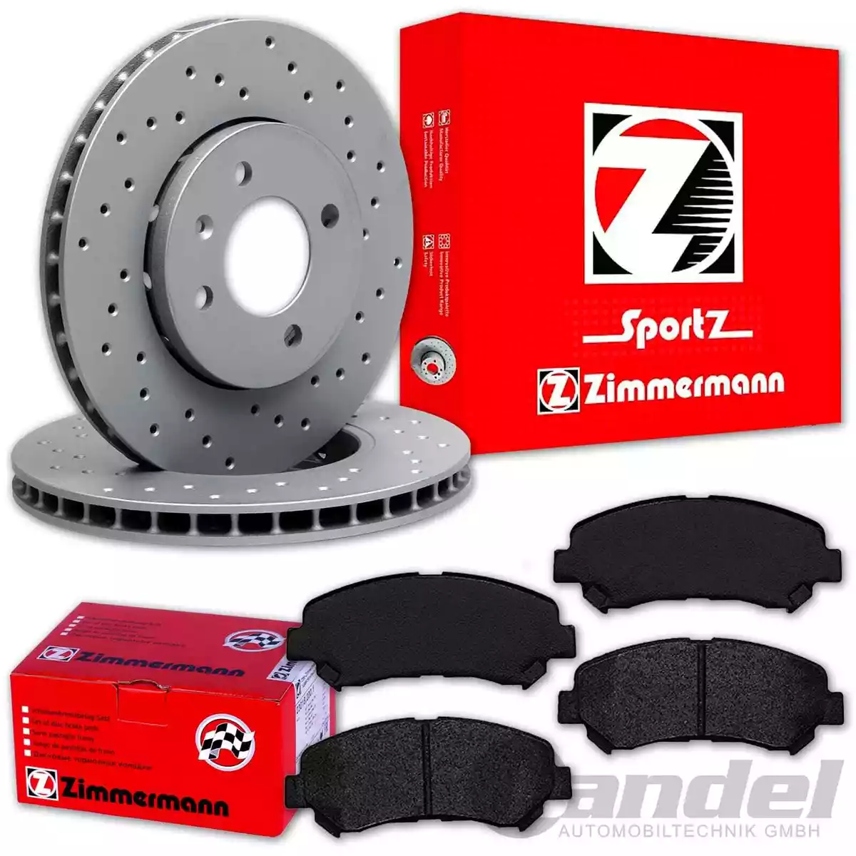 Гальмівні системи Zimmermann для SKODA SUPERB III (3V3) 1.4 TSI — Надійність і безпека